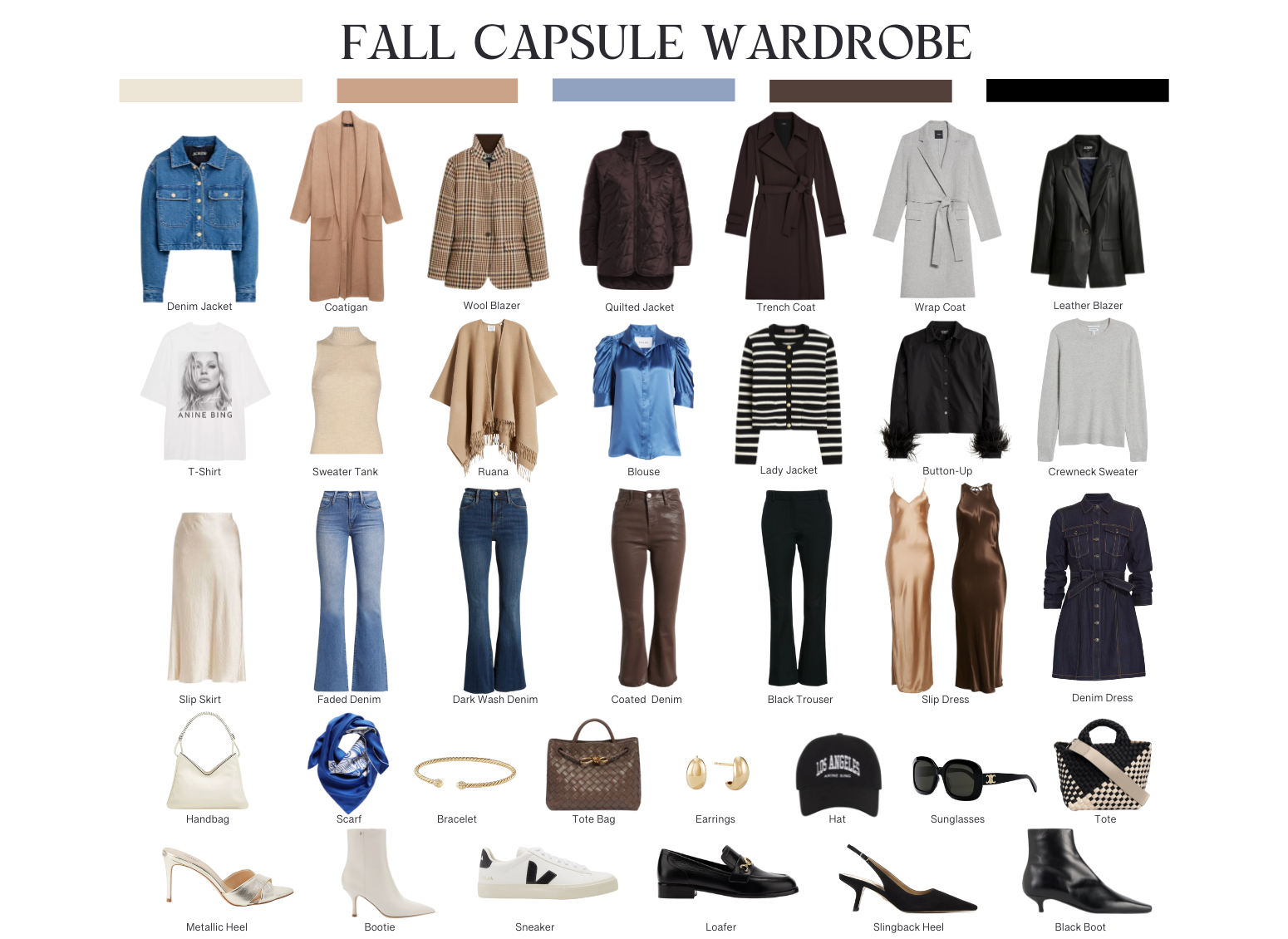 It's here: Your brand new fall capsule wardrobe! | So Susie