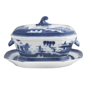 Mottahedeh Octagonal Tureen & Stand