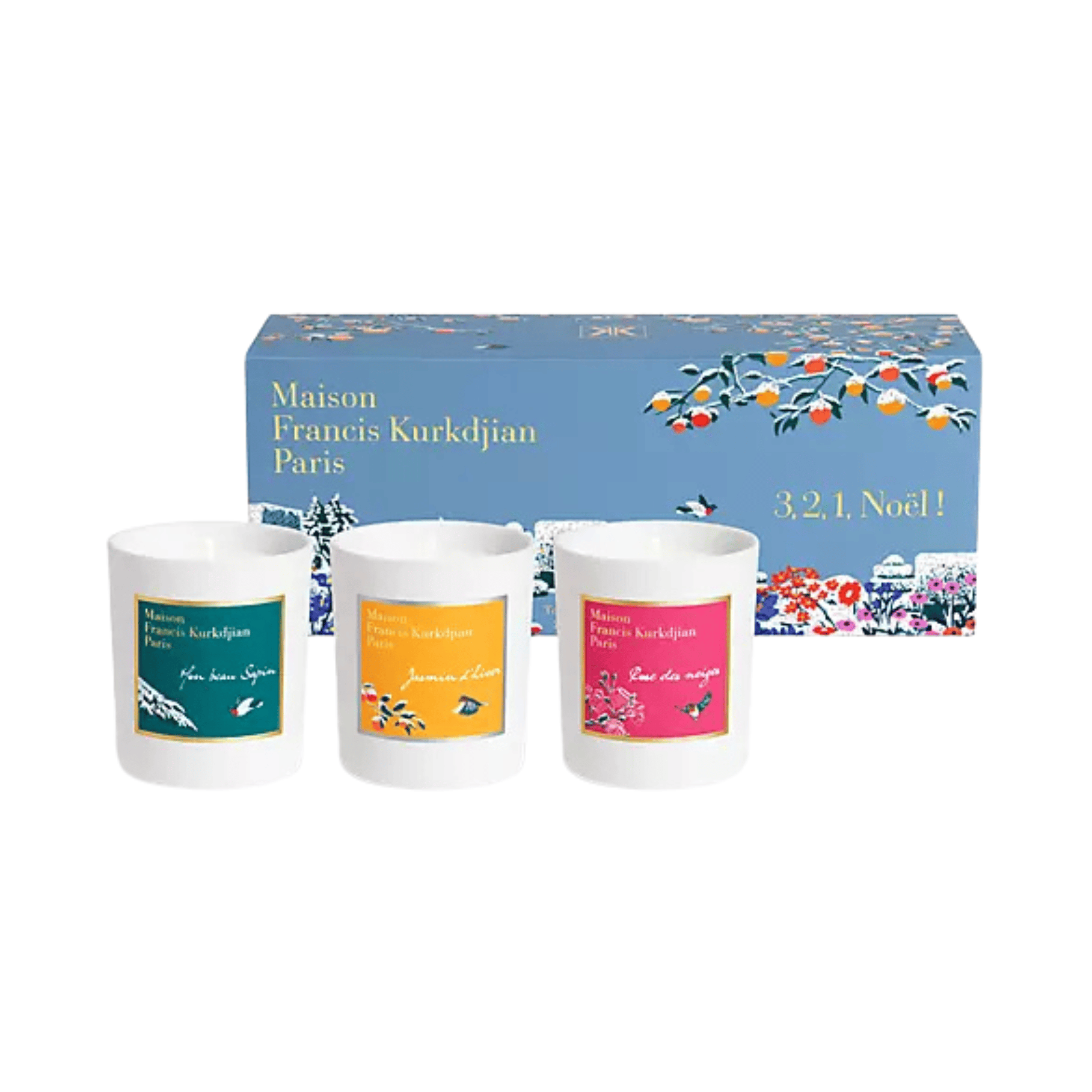 Maison Francis Kurkdjian Scented Candle 3-Piece Set