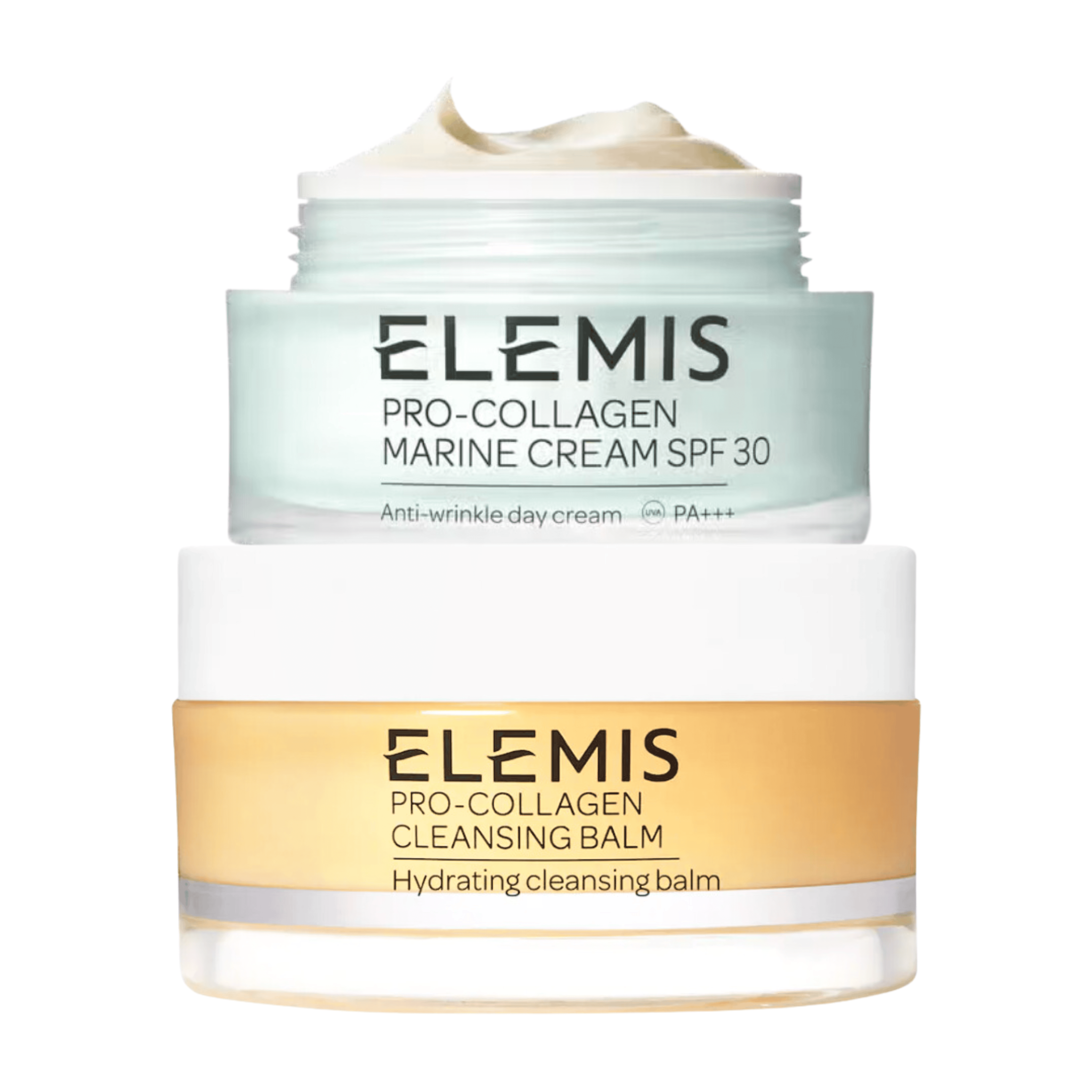 elemis Pro-Collagen Cleansing Balm Pro-Collagen Marine Cream SPF 30 set