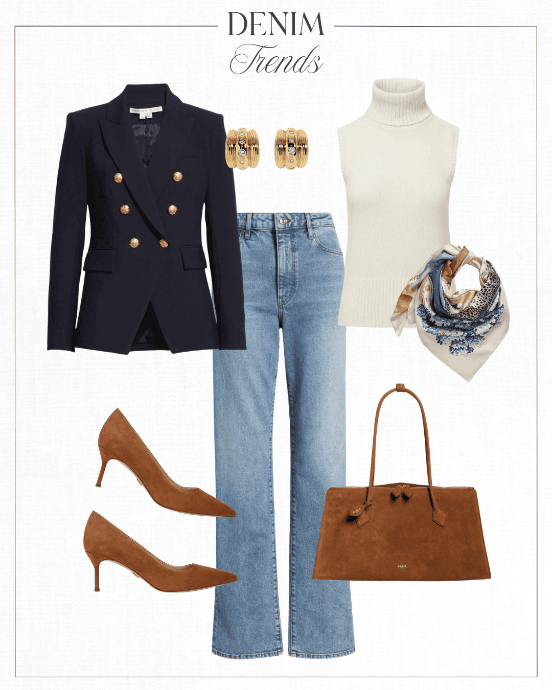 How to style straight leg jeans - So Susie