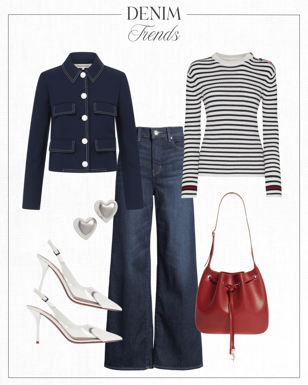 How to style wide leg jeans - So Susie