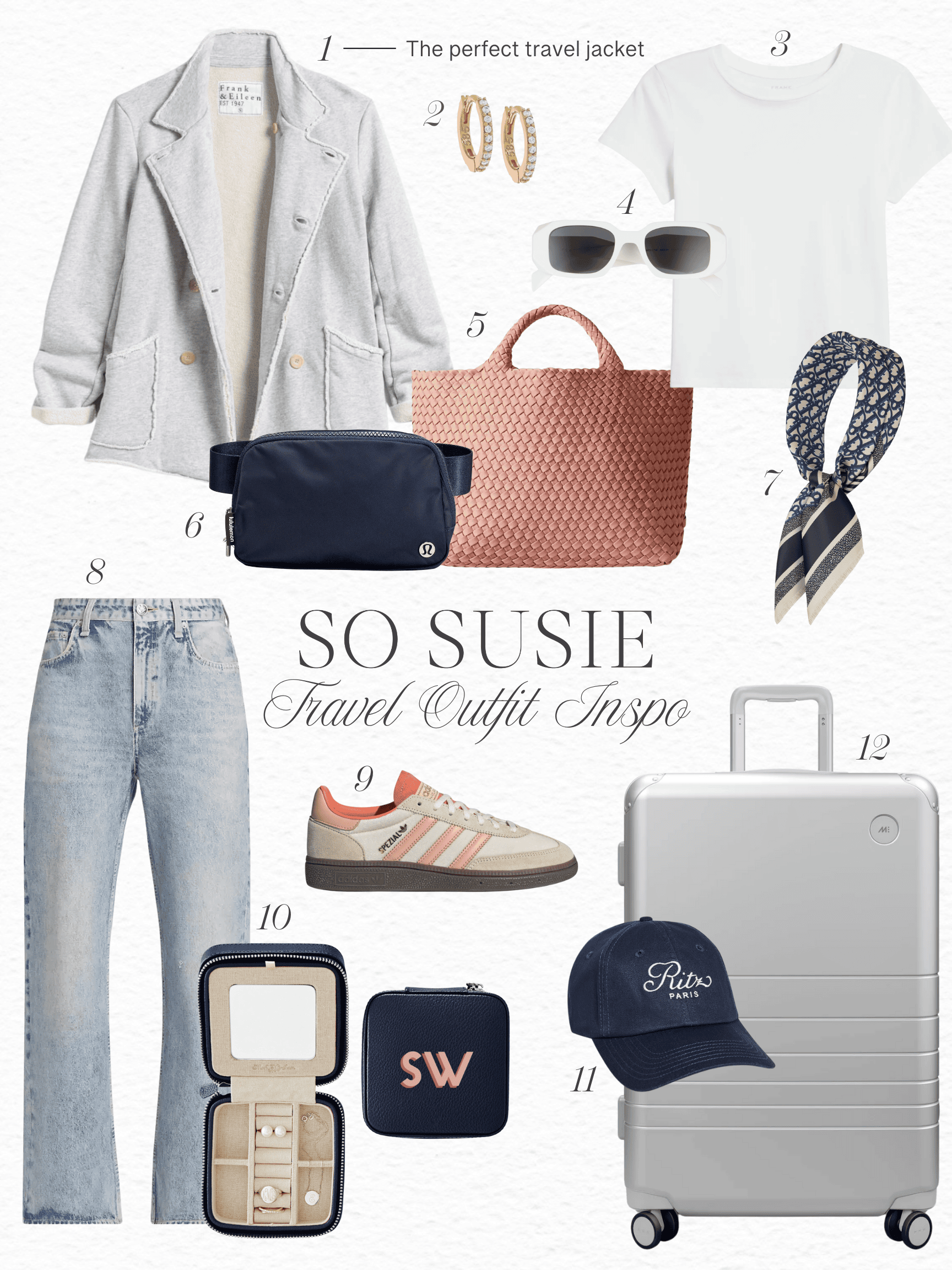 Travel outfit inspo