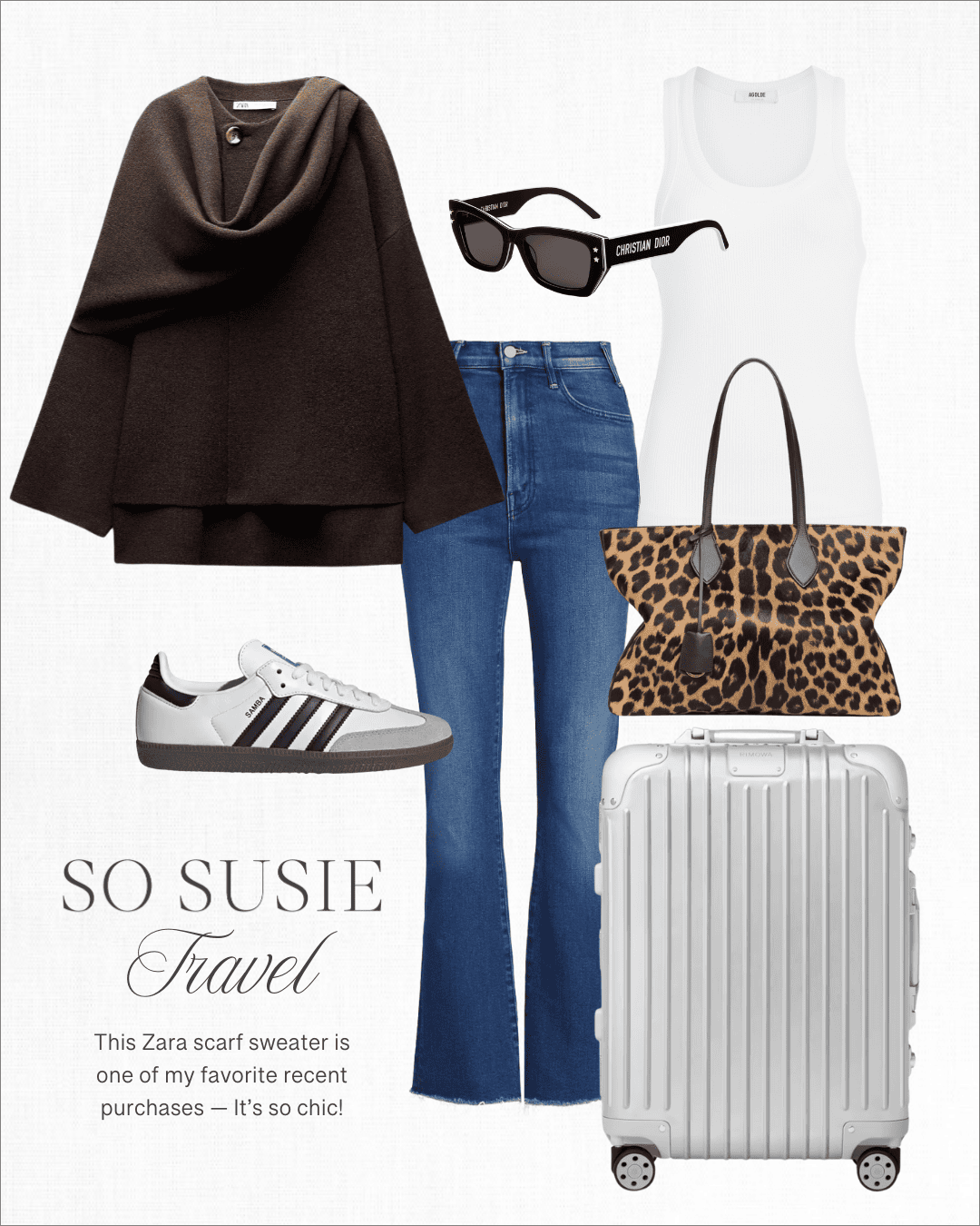 Travel outfit ideas - So Susie