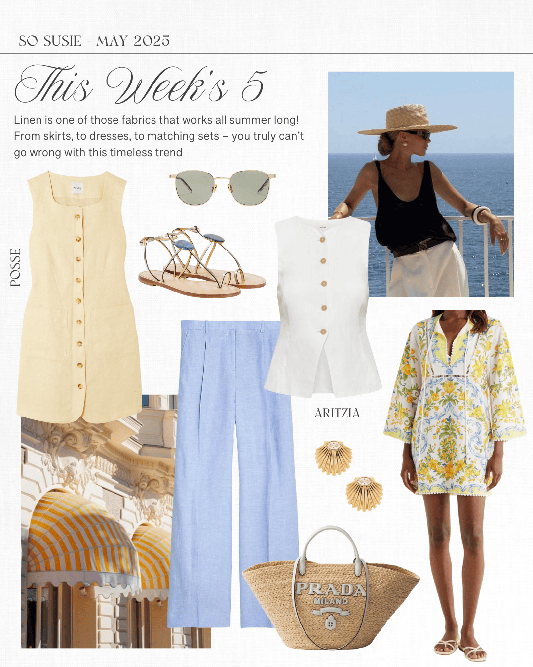 Summer linen style