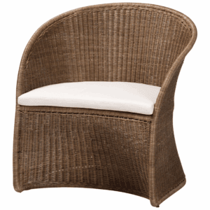Amazon brown rattan patio chair