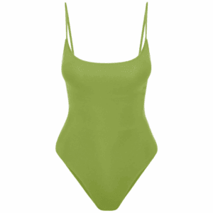 Amazon green one piece swimsuit