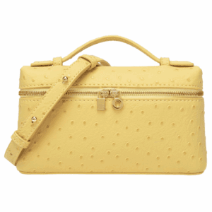 Small butter yellow bag