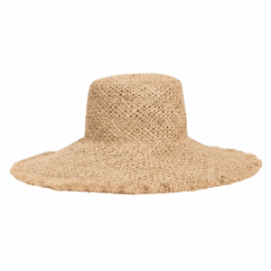 Lack of color woven sunhat