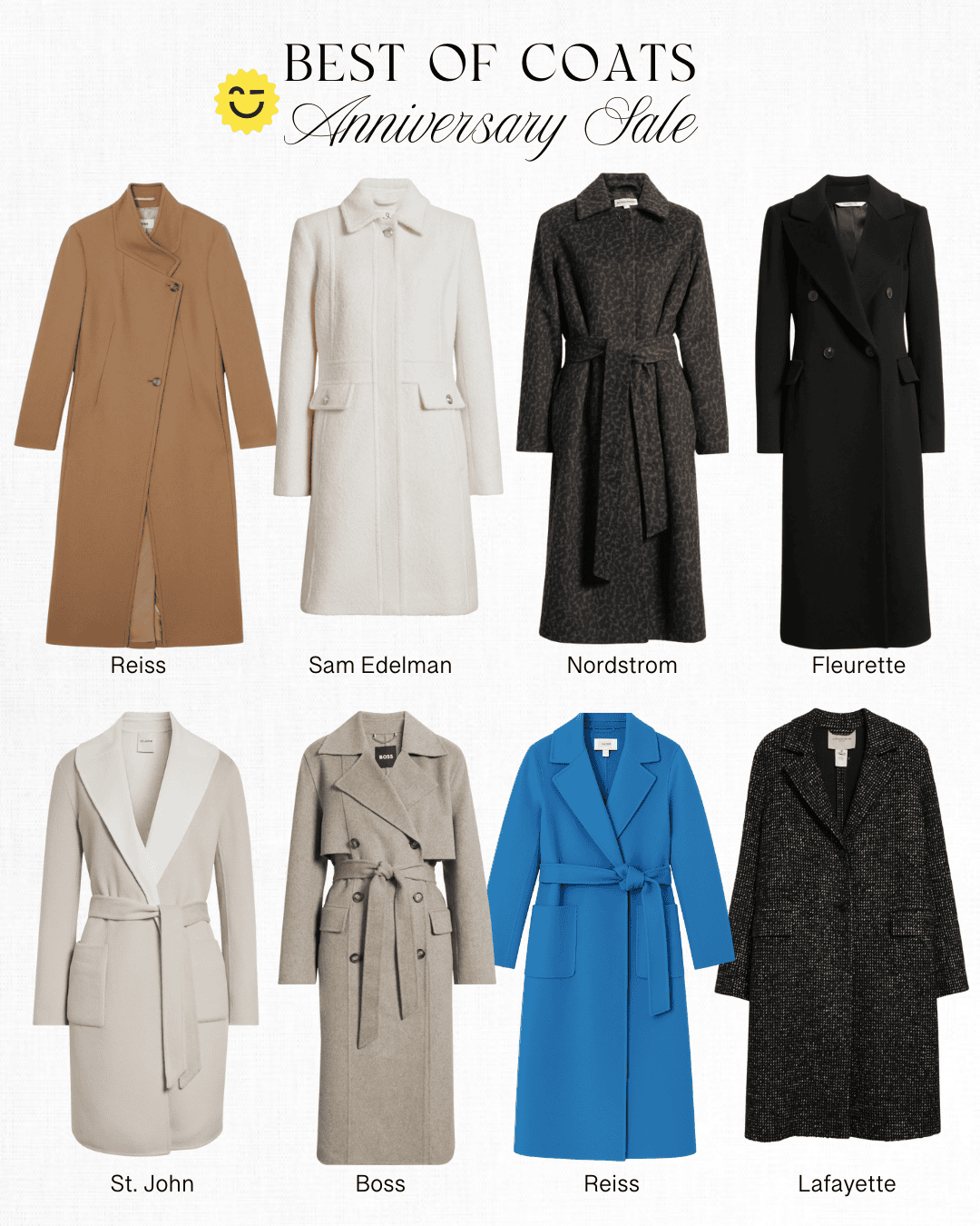 Nordstrom Anniversary Sale best of coats with trench coats and peacoat