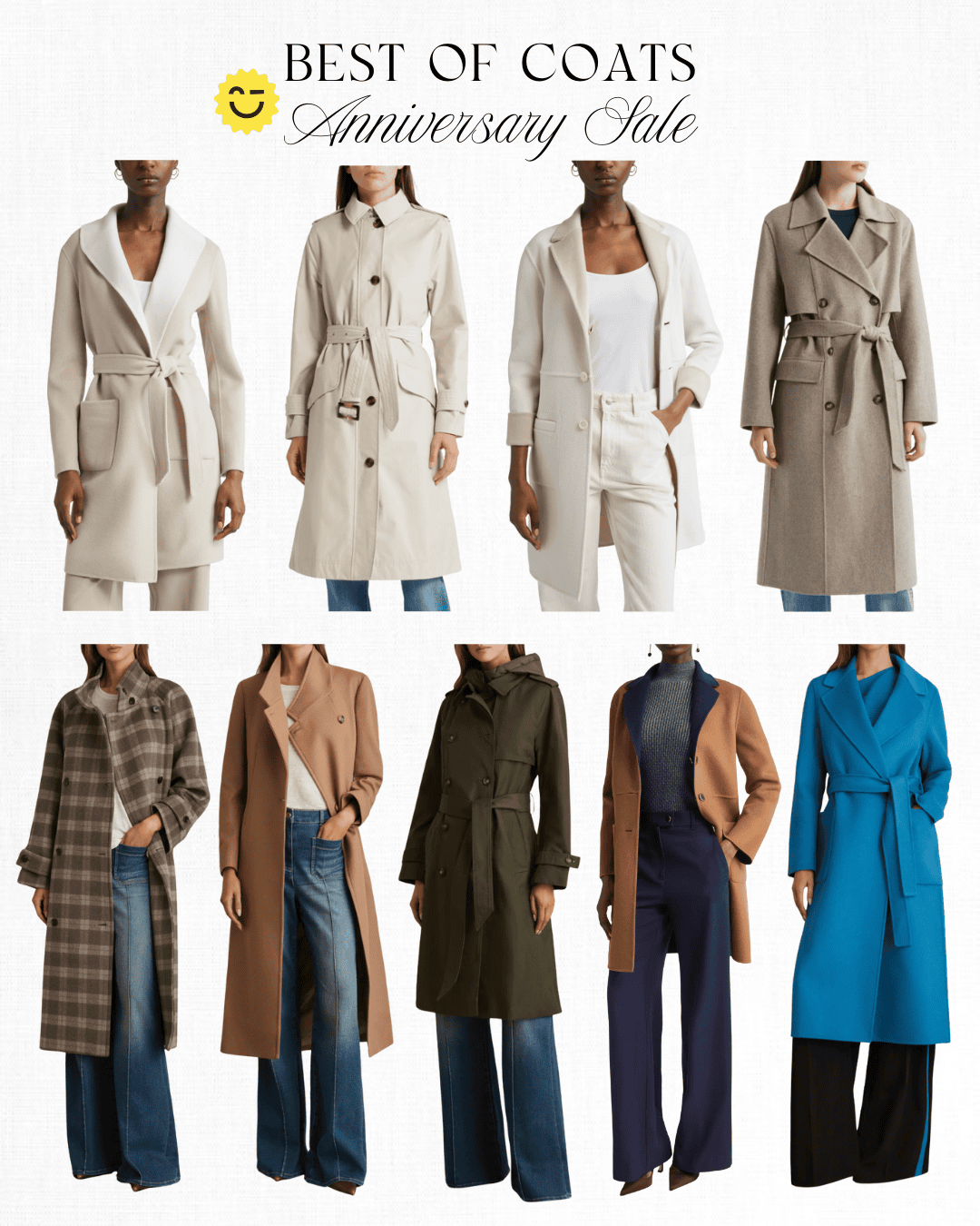 Nordstrom Anniversary Sale best of coats trench coats and peacoat