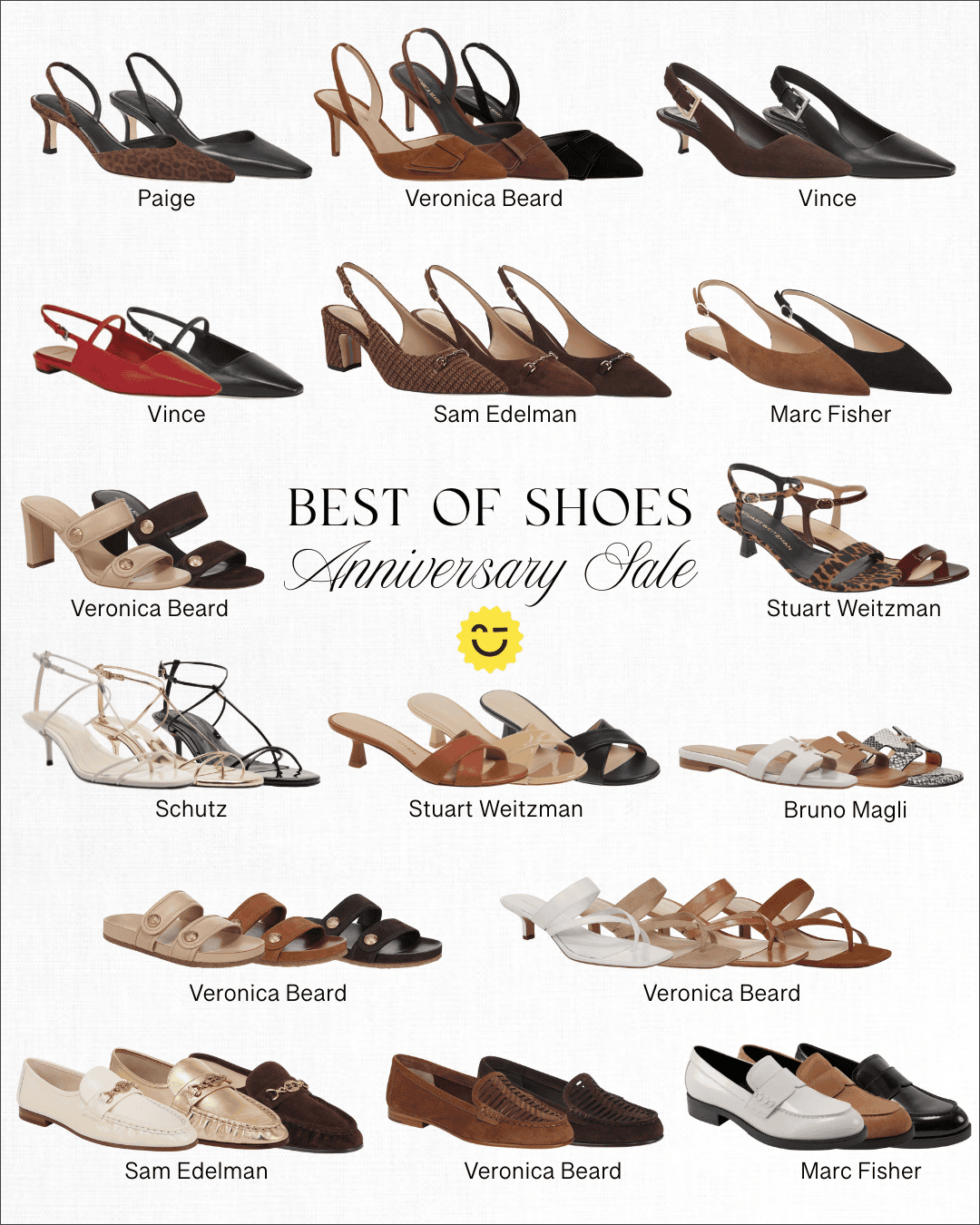Nordstrom Anniversary Sale Best of shoes - neutral sandals, heels, loafers