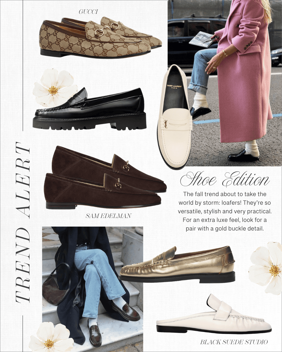 Loafers are a great fall transition show and these are some of my faves!